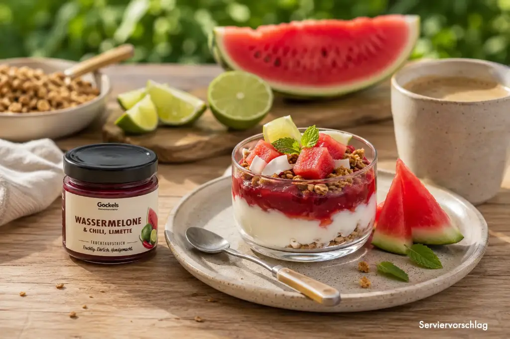 Wassermelone & Chili, Limette Fruchtaufstrich