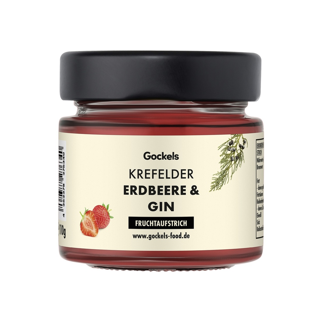 Krefelder Erdbeere & Gin Fruchtaufstrich