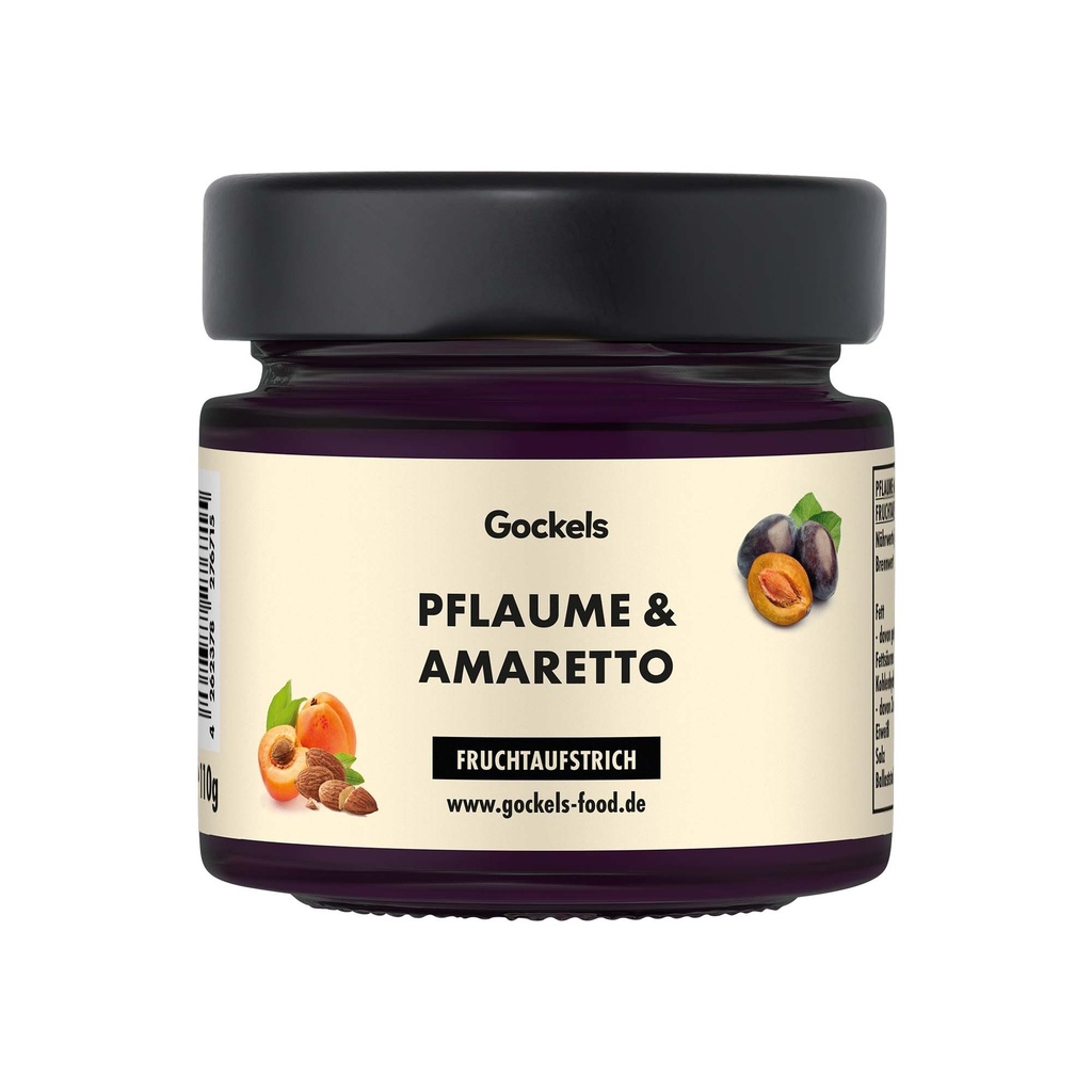 Krefelder Pflaume & Amaretto Fruchtaufstrich