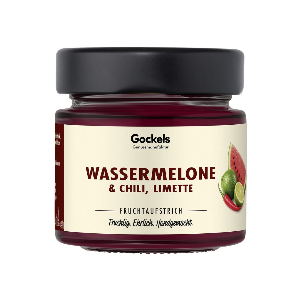 Wassermelone & Chili, Limette Fruchtaufstrich