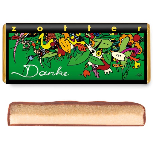 Danke - Marzipan und Mandeln