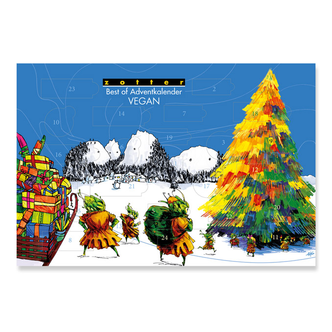Best of Adventkalender VEGAN