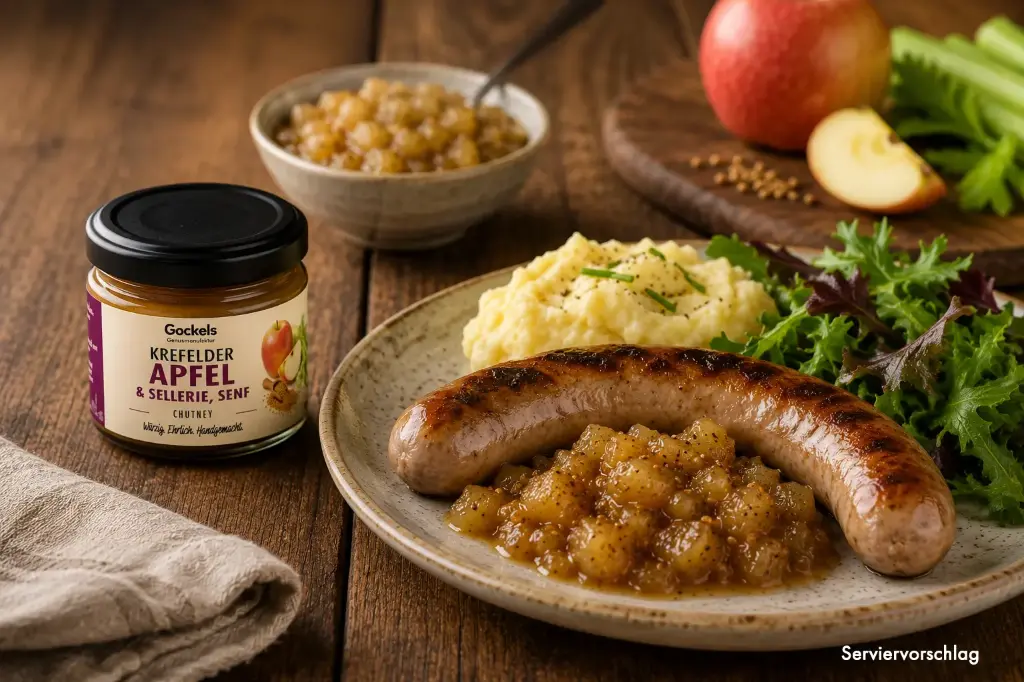 Krefelder Apfel & Sellerie, Senf Chutney