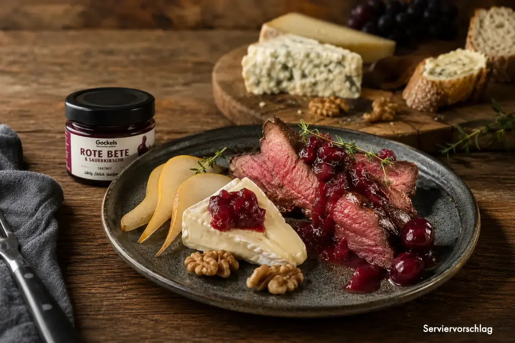 Rote Bete & Sauerkirsche Chutney
