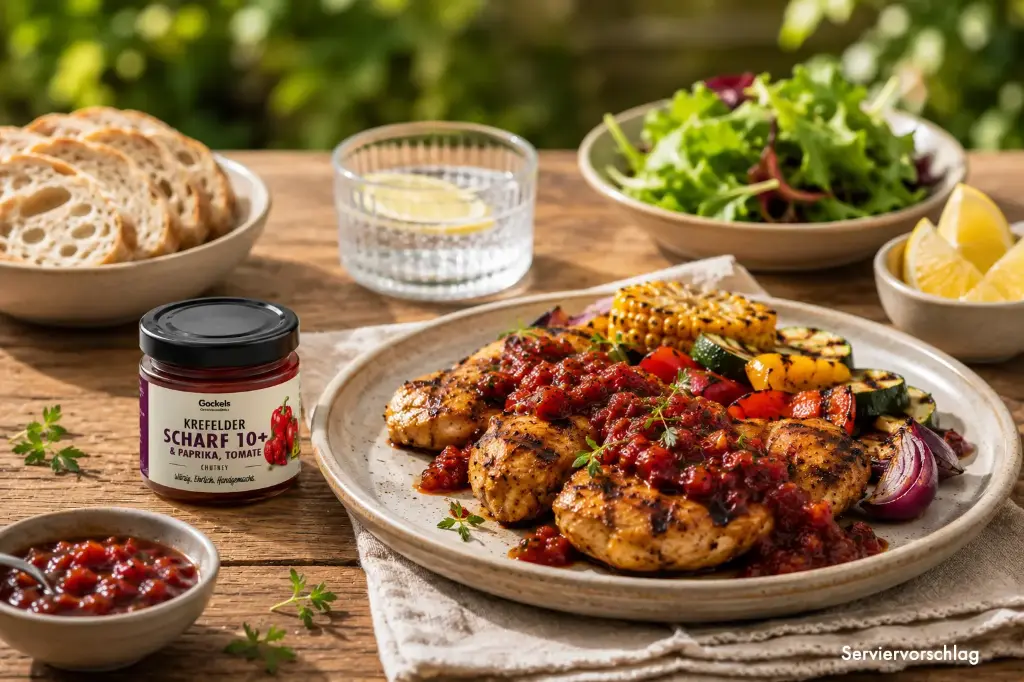 Krefelder Scharf 10+ & Paprika, Tomate Chutney