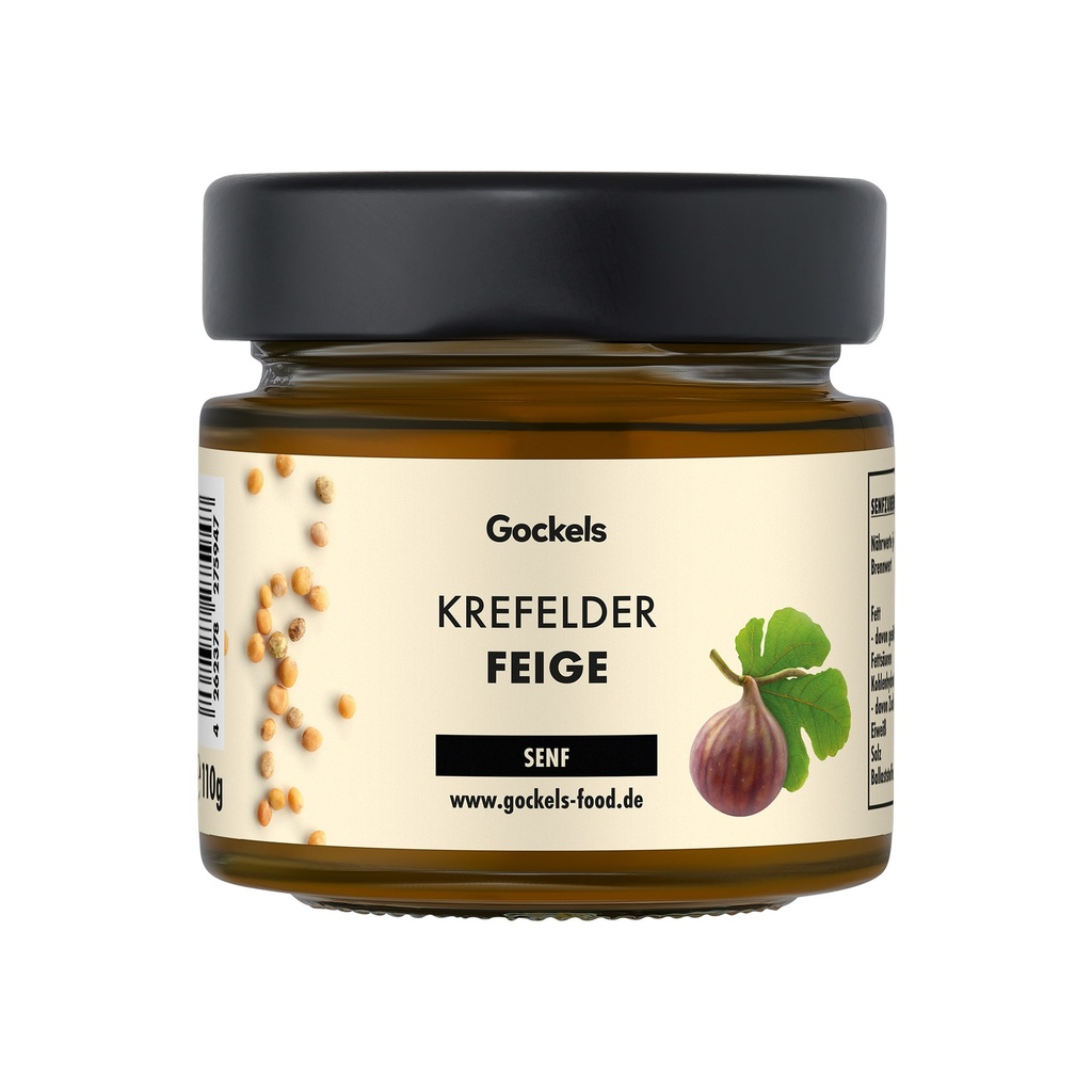 Krefelder Feigen Senf hell/dunkel