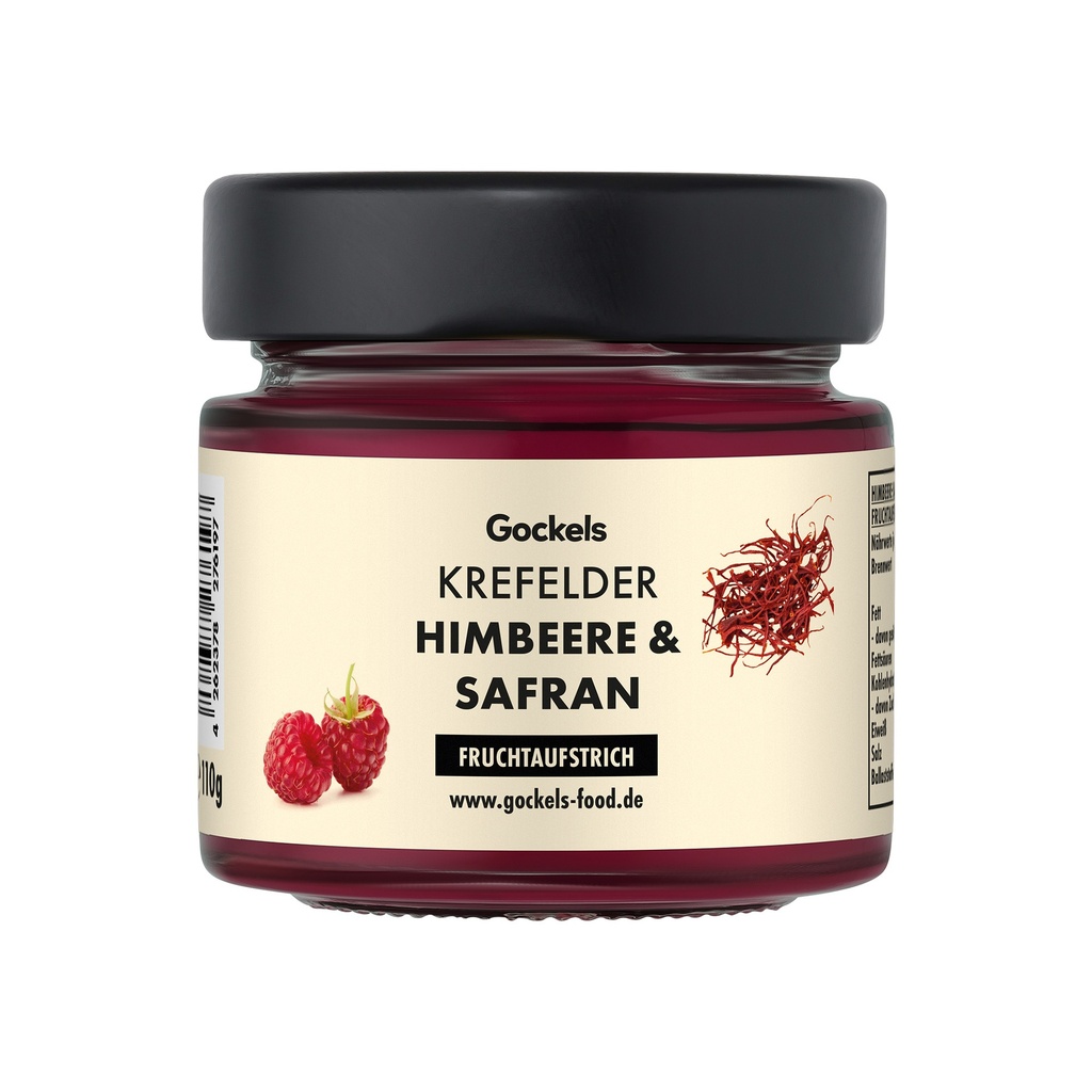 Krefelder Himbeere & Safran Fruchtaufstrich