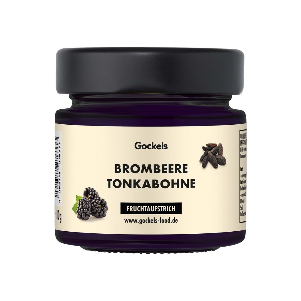 Krefelder Brombeere & Tonkabohne Fruchtaufstrich