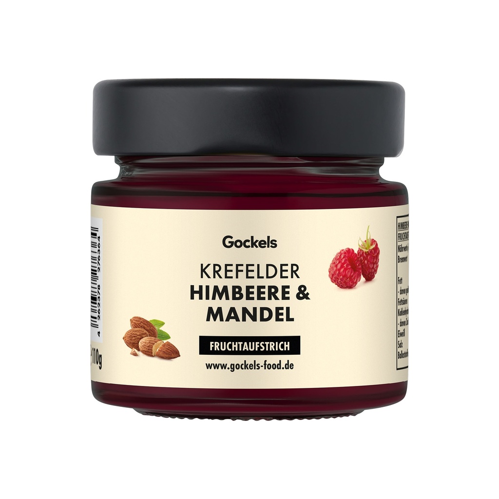 Krefelder Himbeere & Mandel Fruchtaufstrich