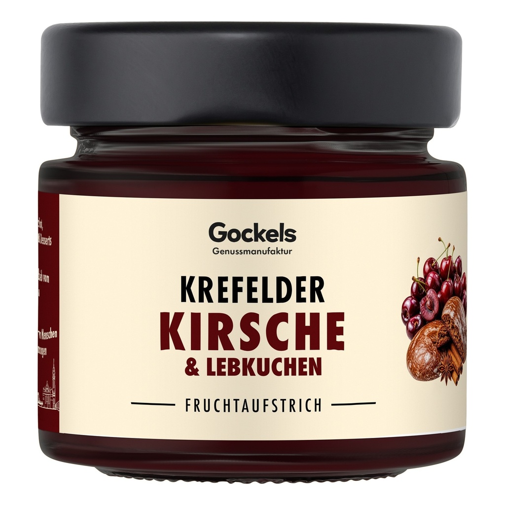 Krefelder Kirsche & Lebkuchen Fruchtaufstrich