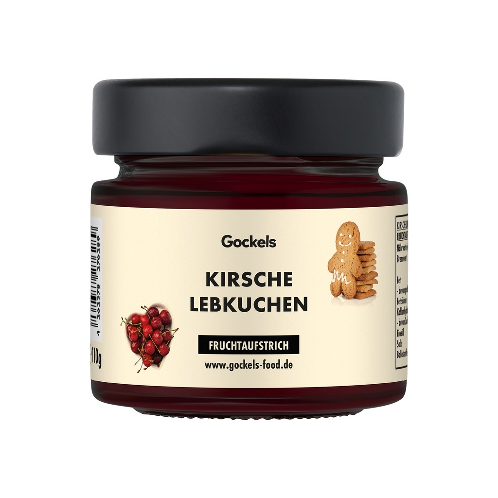 Krefelder Kirsche & Lebkuchen Fruchtaufstrich