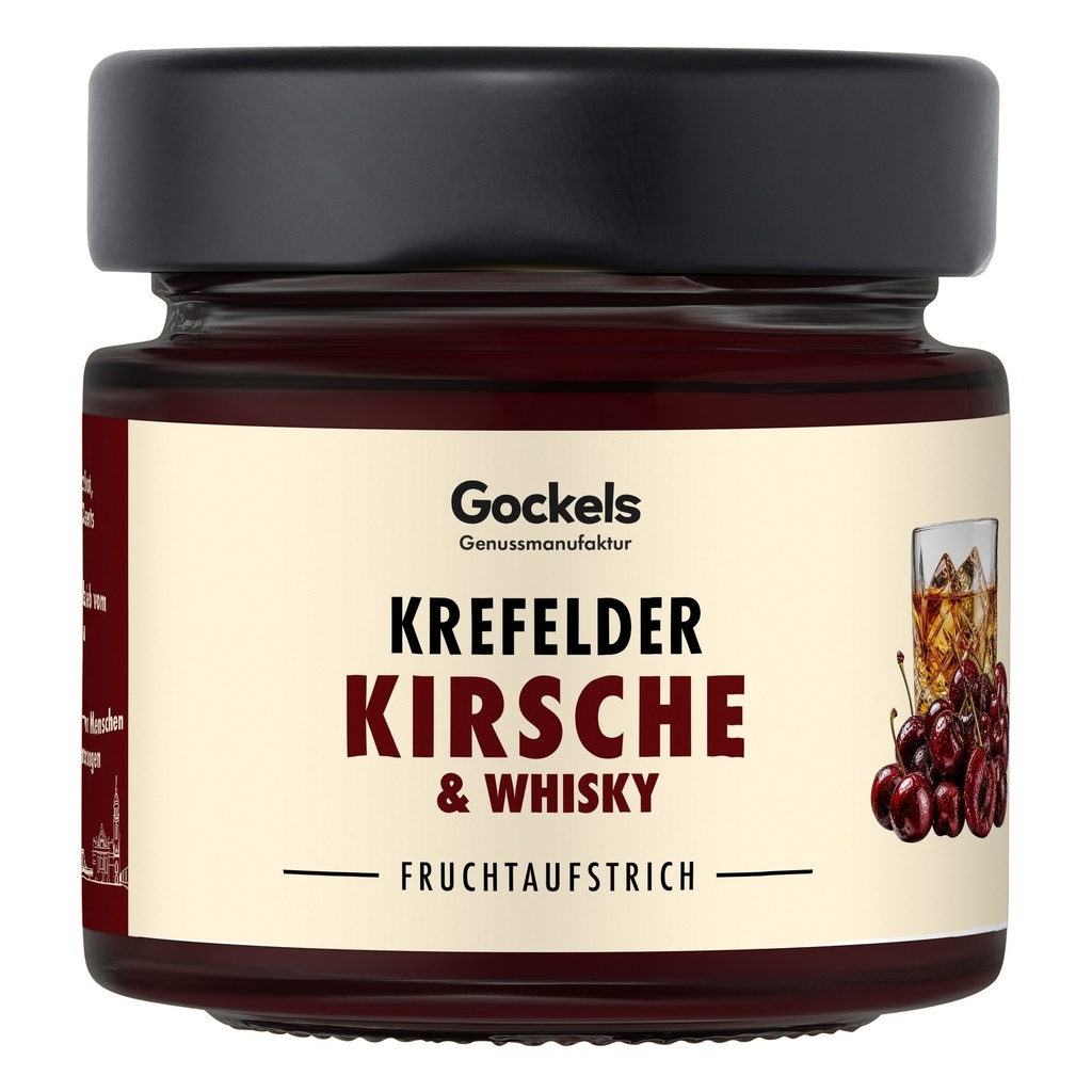 Krefelder Kirsche & Whisky Fruchtaufstrich