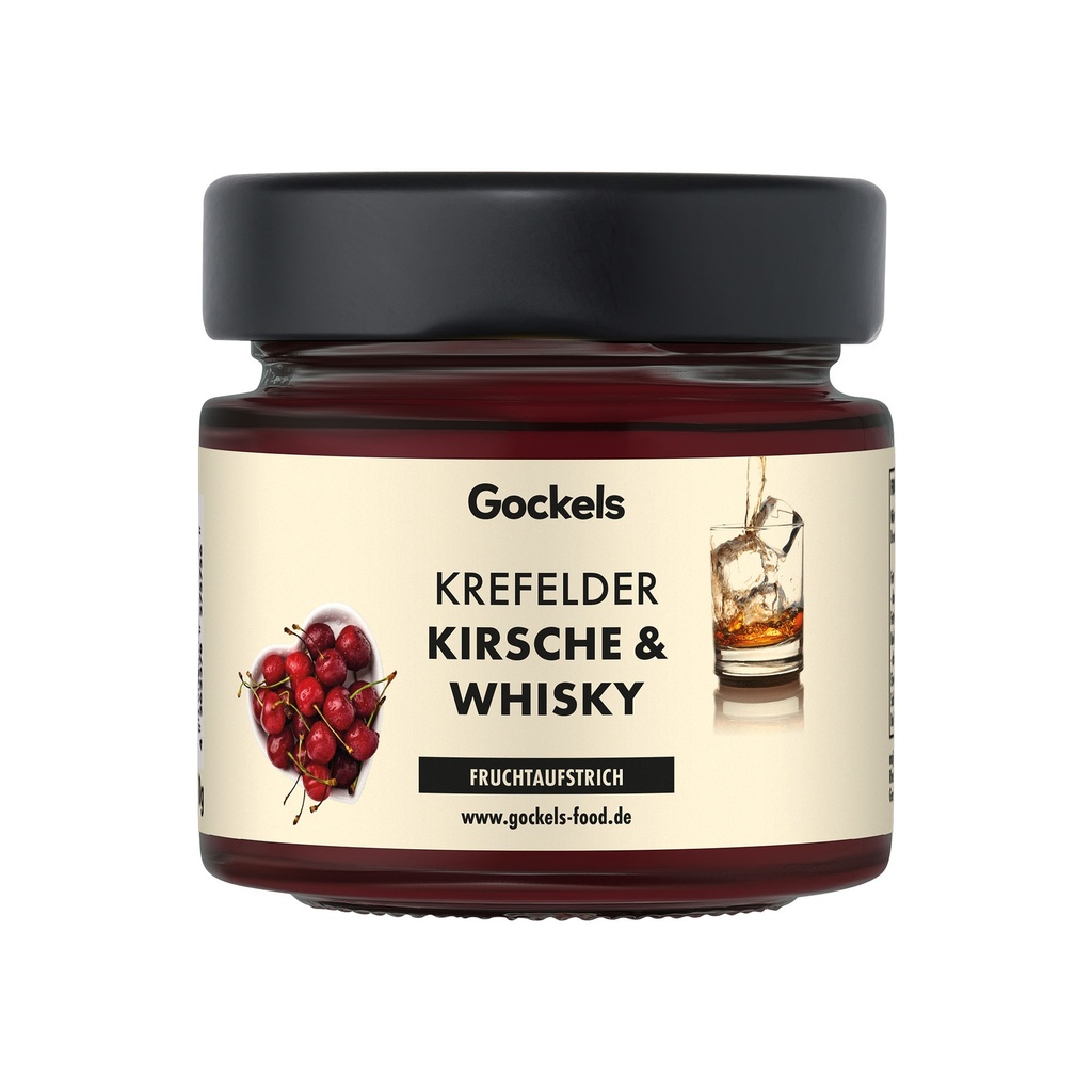 Krefelder Kirsche & Whisky Fruchtaufstrich