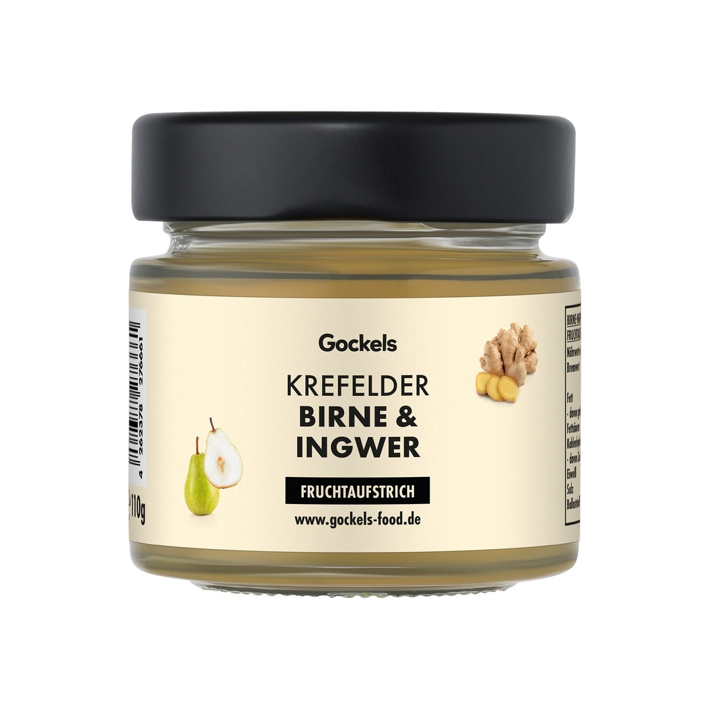 Krefelder Birne & Ingwer Fruchtaufstrich