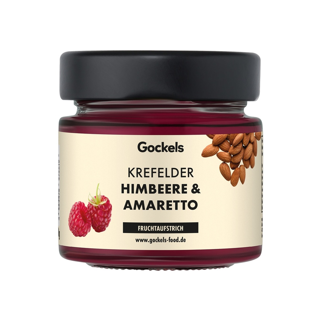 Krefelder Himbeere & Amaretto Fruchtaufstrich
