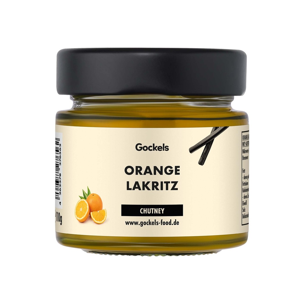 Orange & Lakritz Chutney