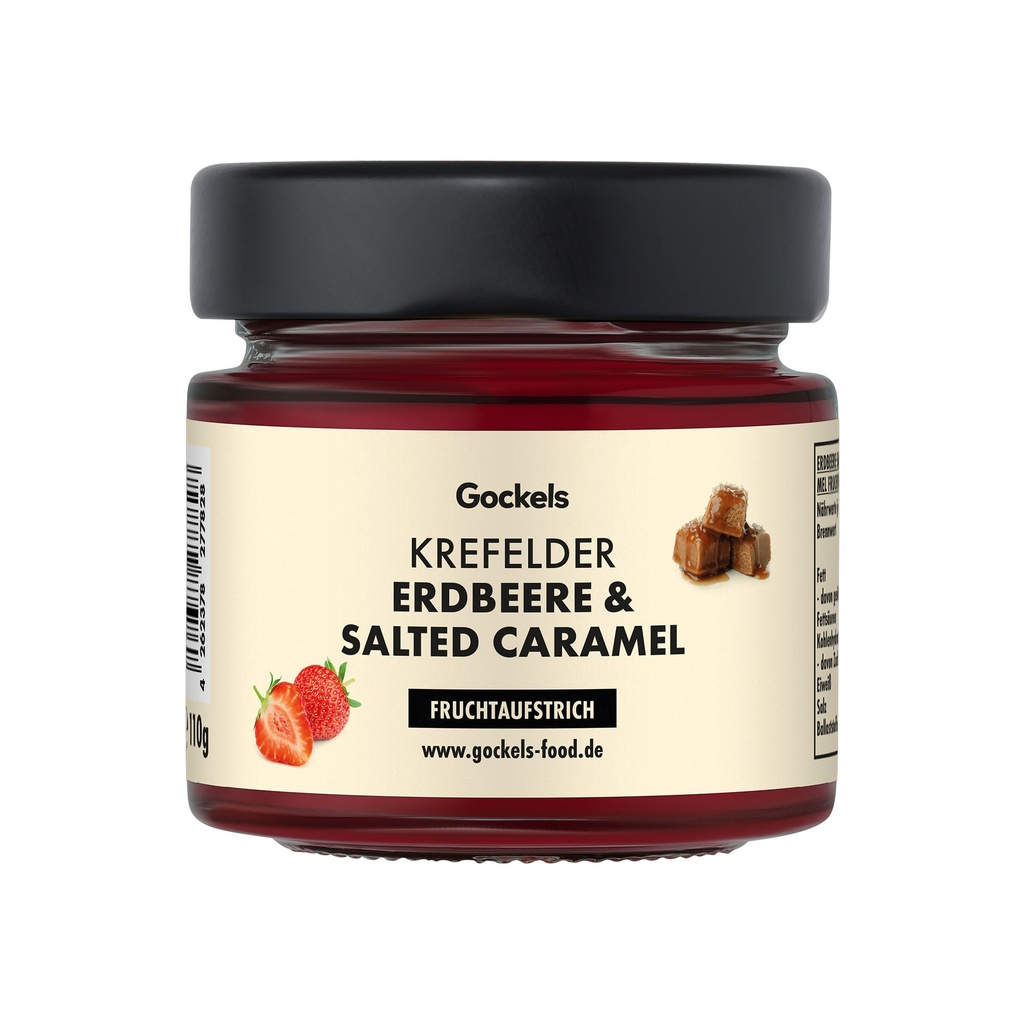 Krefelder Erdbeere & Salted Caramel Fruchtaufstrich