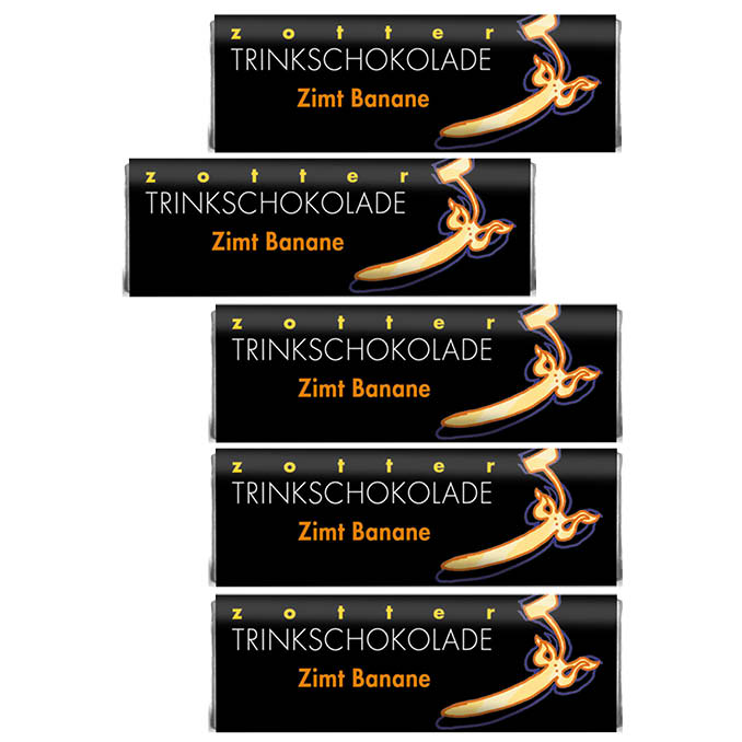 Zimt Banane Trinkschokolade