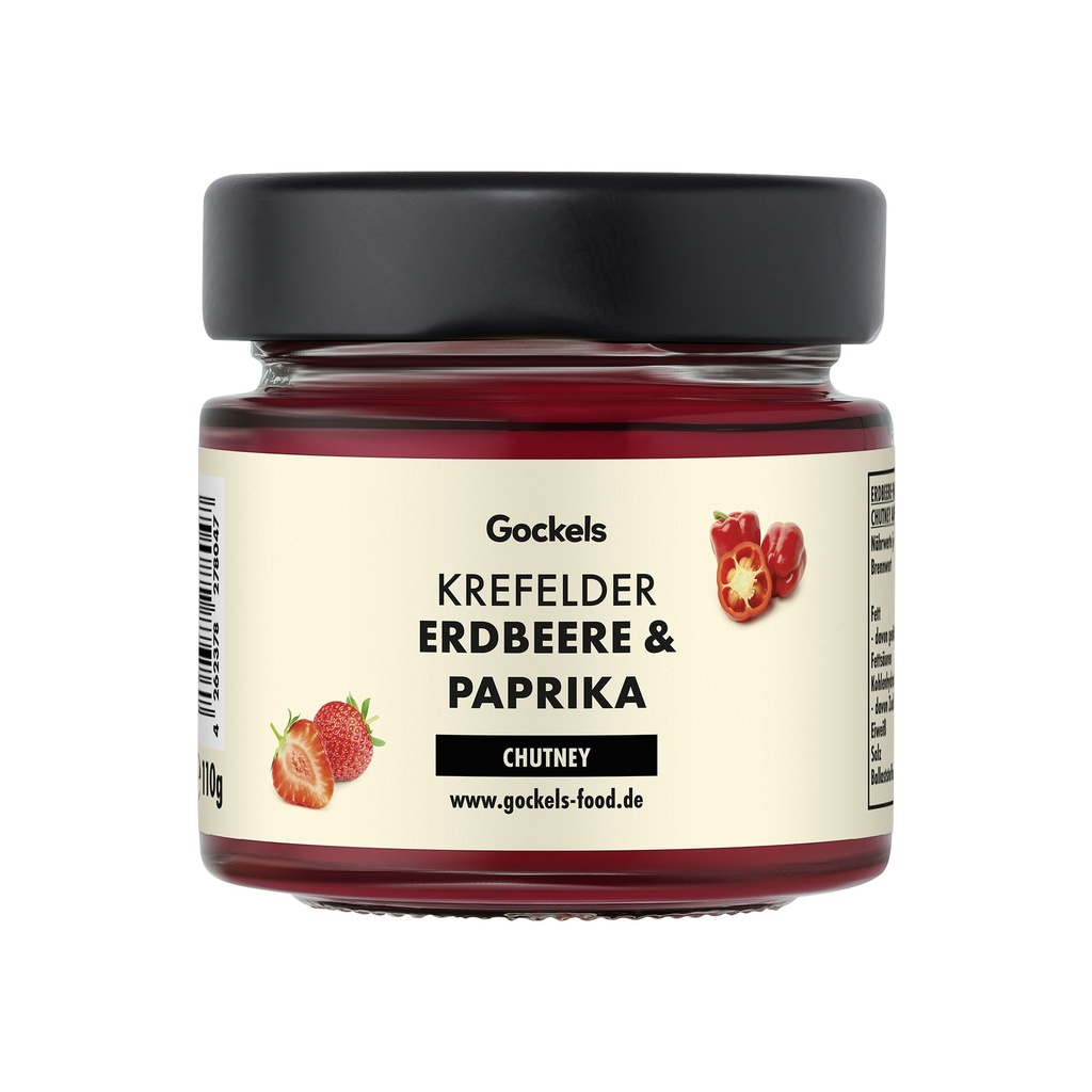 Krefelder Erdbeere & Paprika Chutney