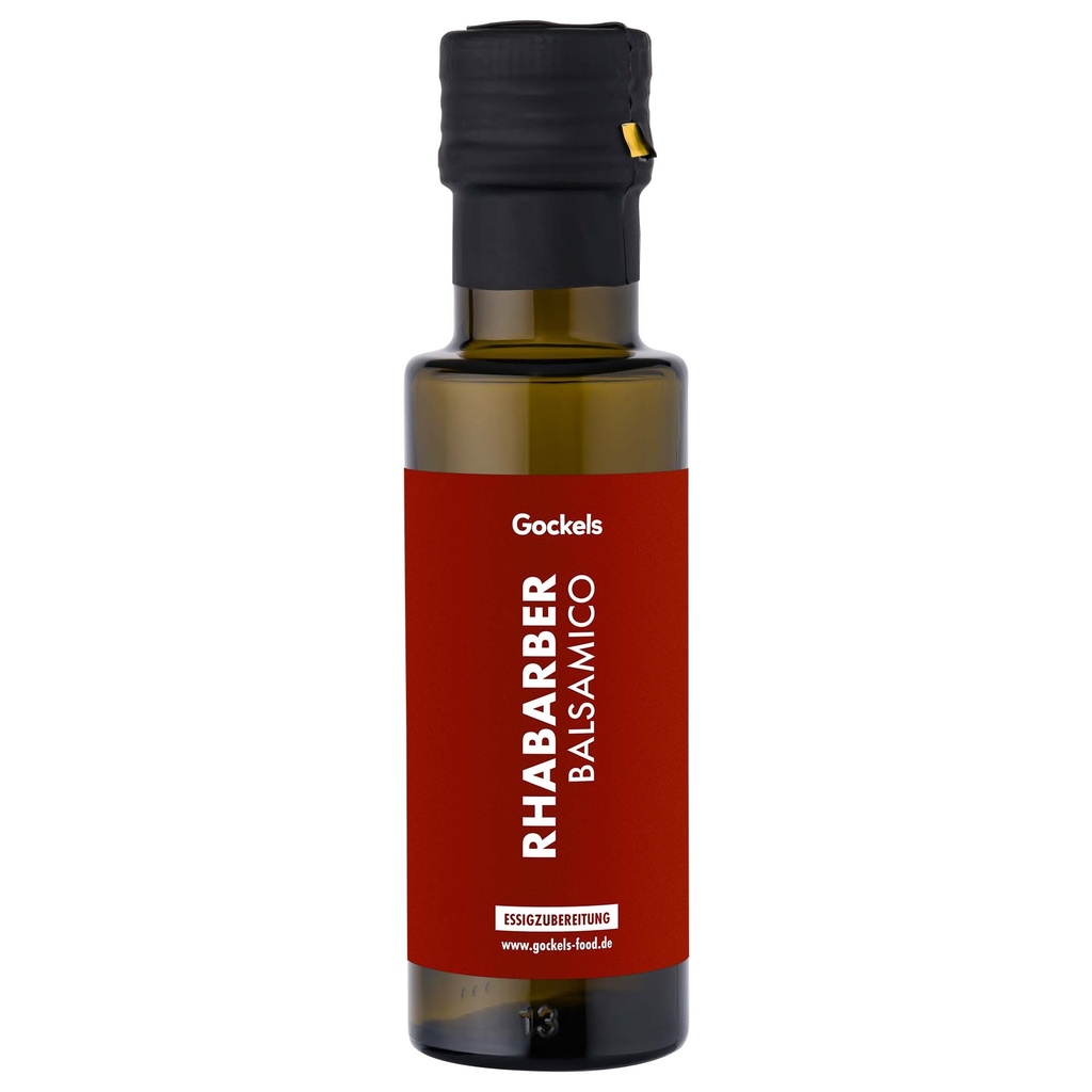 Rhubarb balsamic vinegar