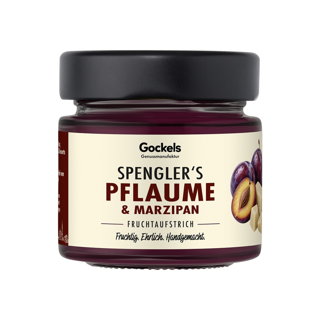 Spengler's Pflaume & Marzipan Fruchtaufstrich