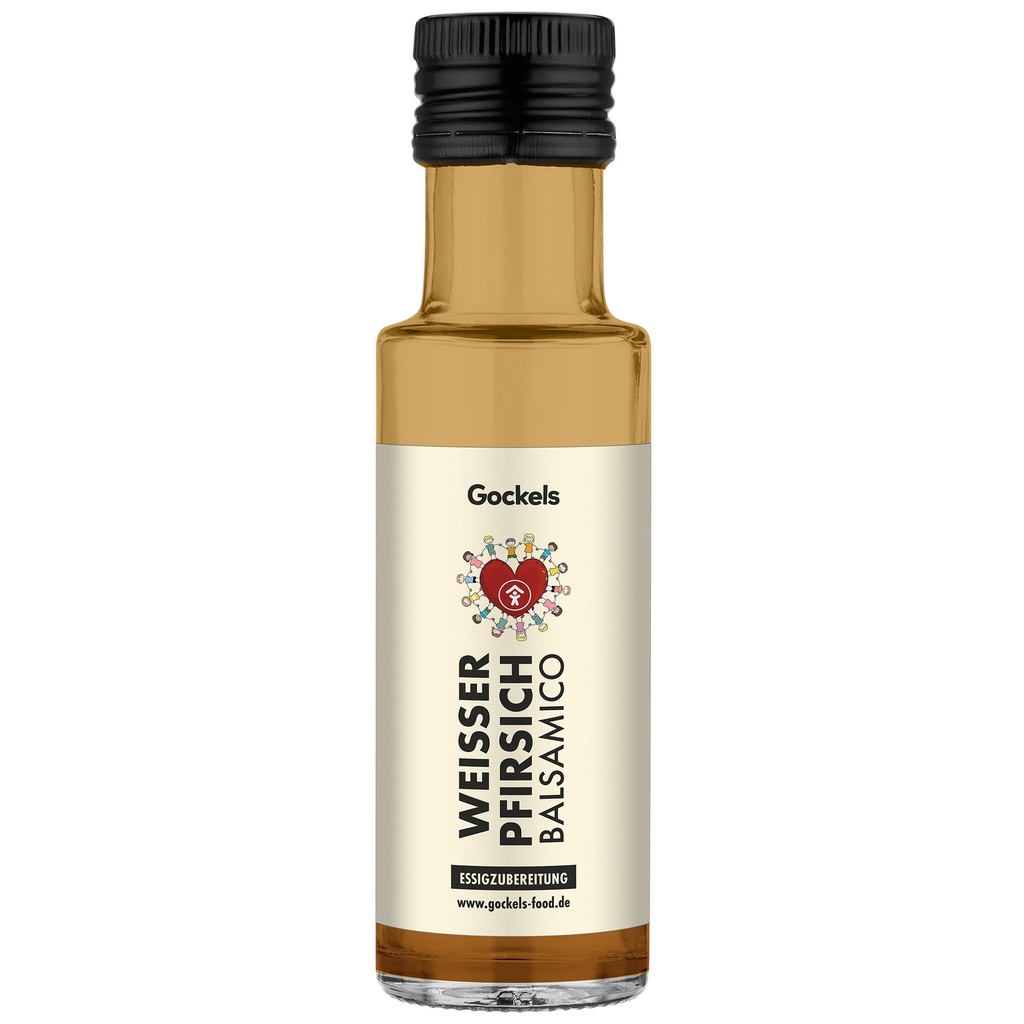 Kinderschutzbund - Weißer Pfirsich Balsamico