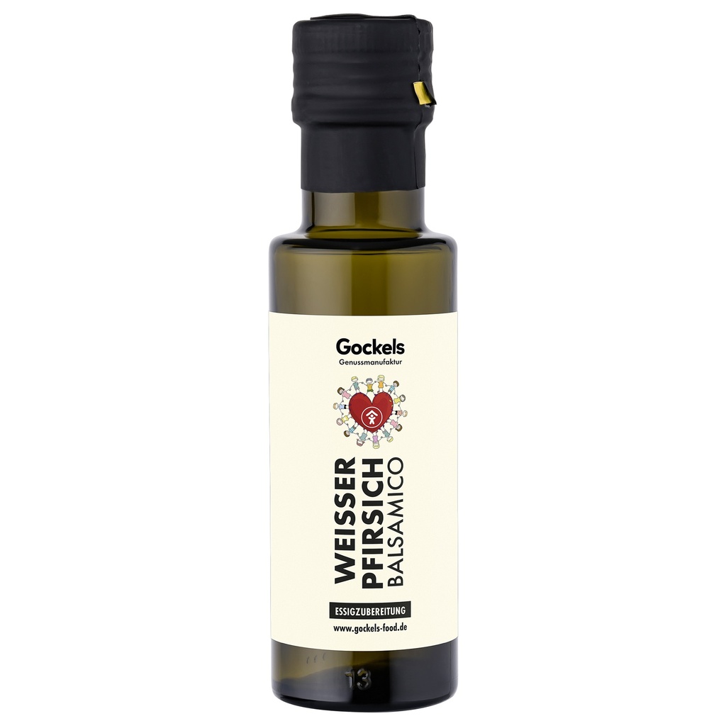 Kinderschutzbund - Weißer Pfirsich Balsamico