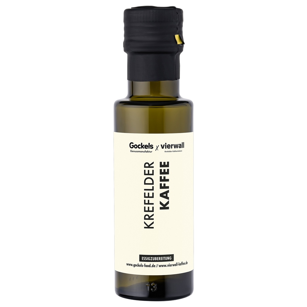 Krefelder Kaffee Balsamico - Gockels x vierwall Edition