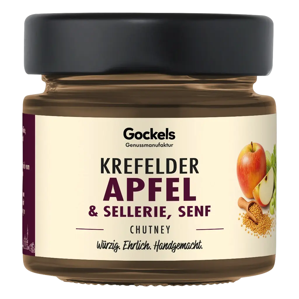 Krefelder Apfel & Sellerie, Senf Chutney