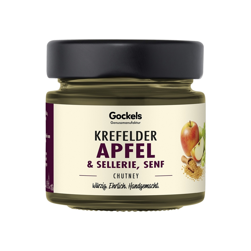 Krefelder Apfel & Sellerie, Senf Chutney