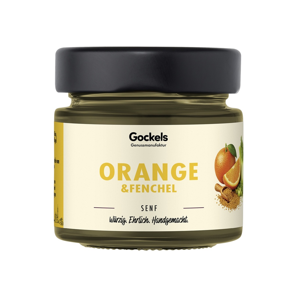 Orange & Fenchel Senf