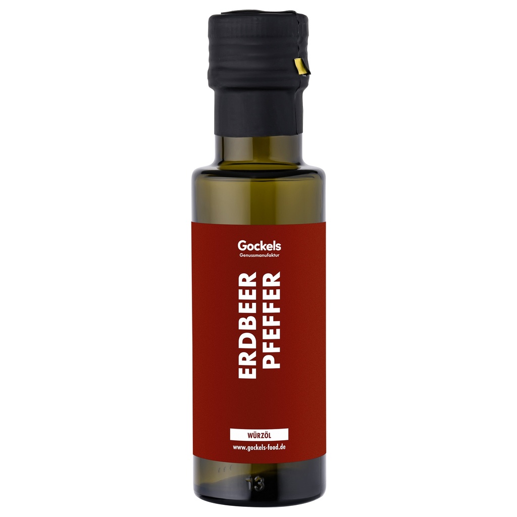 Erdbeer Pfeffer Öl