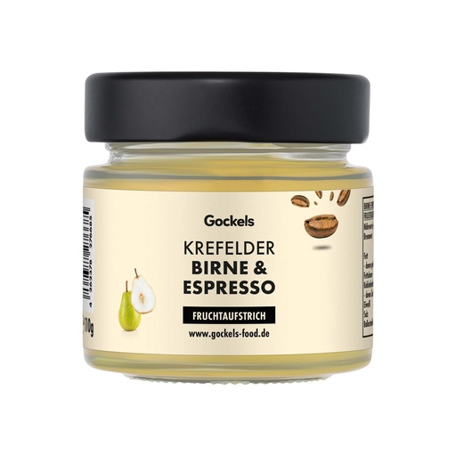 Krefelder Birne & Espresso Fruchtaufstrich
