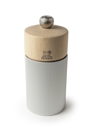 Line Salz Pfeffer Mühle Aluminium 12cm