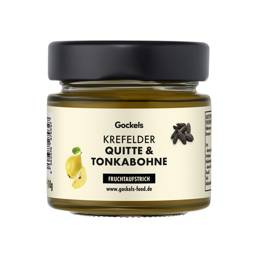Krefelder Quitte & Tonkabohne Fruchtaufstrich