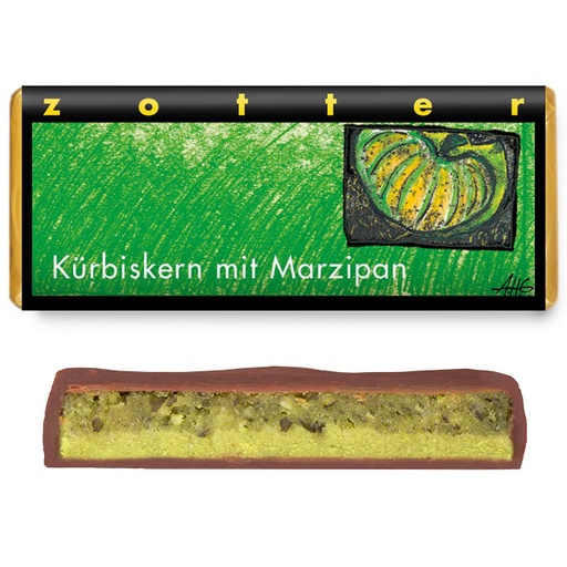 Kürbiskern mit Marzipan