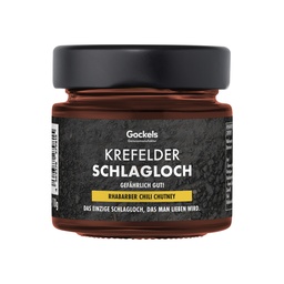 Krefelder Schlagloch Chutney – Frühlingsedition Rhabarber Chili